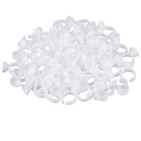 Tray Ring Dispenser for Eyelash Extensions, 100 Pieces/Pack Pack