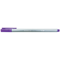 Staedtler 3340 Triplus Fine Liner, Fine Point, Purple, 10/Box Box