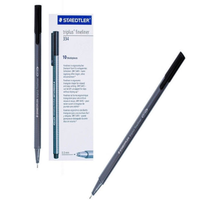 Staedtler Triplus Finelinr 3340.3mm, Felt Pen, 10/Box Black Box