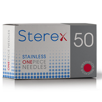 Sterex Electrolysis Needle, 5F, Stainless Steel, 50/Box Box