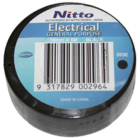 Insulated Tape PVC 4.5m Black Each (N 2374)