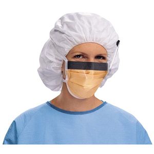 Kimberly Clark Fluidshield Surgical Mask, Visor, Tie Back, 0.1 Micron 99 Percent, Loose Each