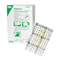 3M Tegaderm Transparent Film Dressing, 6 x 7cm, Non-latex, 100/Box Box