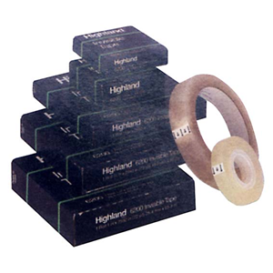 TAPE INVISIBLE HIGHLAND 6200 12MMX66M ROLL Each