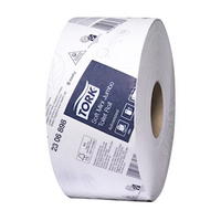 Tork Soft Mini Jumbo Toilet Roll, 2 Ply, White, 12/Carton Carton