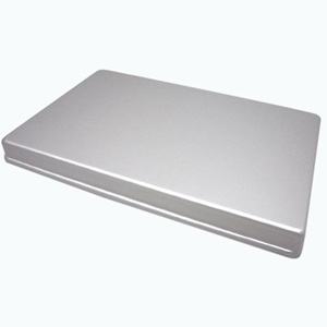 Metal Tray Lid Only, 186 x 287 x 29mm, Grey, Each Each