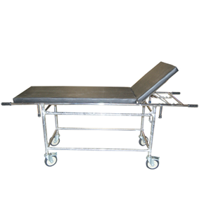 Patient Transfer Trolley, including Mattress with Backrest, Each Each