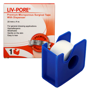 Liv-Pore Premium Microporous Surgical Paper Tape