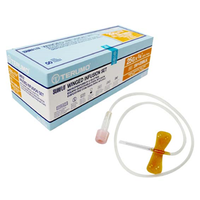 Terumo Surflo Winged Scalp Vein Infusion Set, 25 Gauge x 0.75 Inch Needle, 30cm Tube, 50/Box Box