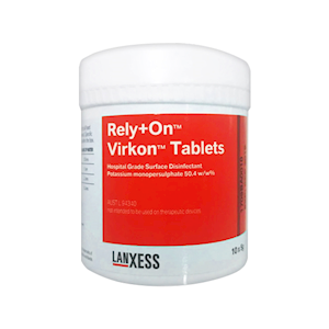Virkon Broad Spectrum Virucidal Disinfectant, 5g Tablet, 10 Tablets/Jar Jar