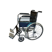 Livingstone Wheelchair, 59 x 20cm, Heavy Duty, Seat Width: 49cm, Maximum Capacity: 90kg, Each Each