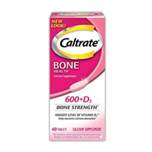 Caltrate D Tab 600 mg 60 tablets/bottle Bottle