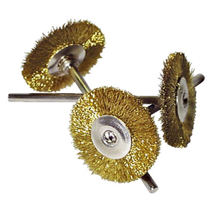 Brass Mini Wire Hp Brush Str 21mm 12/pk Pack