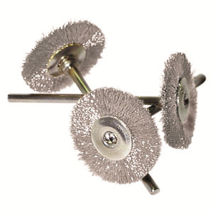 Steel Mini Wire Hp Wheel Str Brush 12/pk Pack