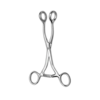 HEMOSTATIC TONGUE HOLDING FORCEPS COLLIN 17CM 12.376.16 Each