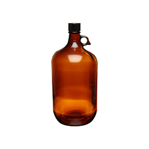 Livingstone Winchester Bottle with Lid, Amber, 2.5 Liter, Each Each