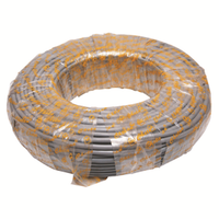 Copper Wire.H/UP.lrg 10X.25mm Grey 100M/R Each