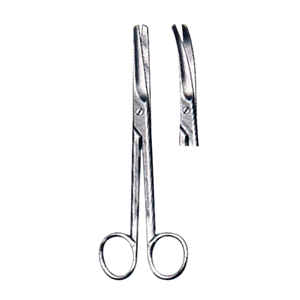 Livingstone Mayo Scissors, 19cm, Stainless Steel, Curved, Each Each