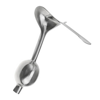 Vaginal Speculum, Auvard, Stainless Steel, with Adjustable Weight, Each Each